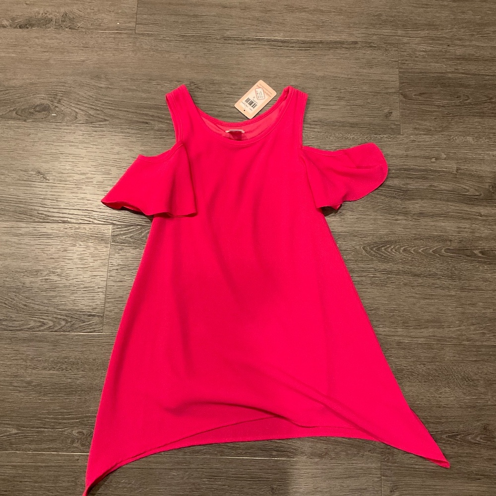 Girls fuchsia dress